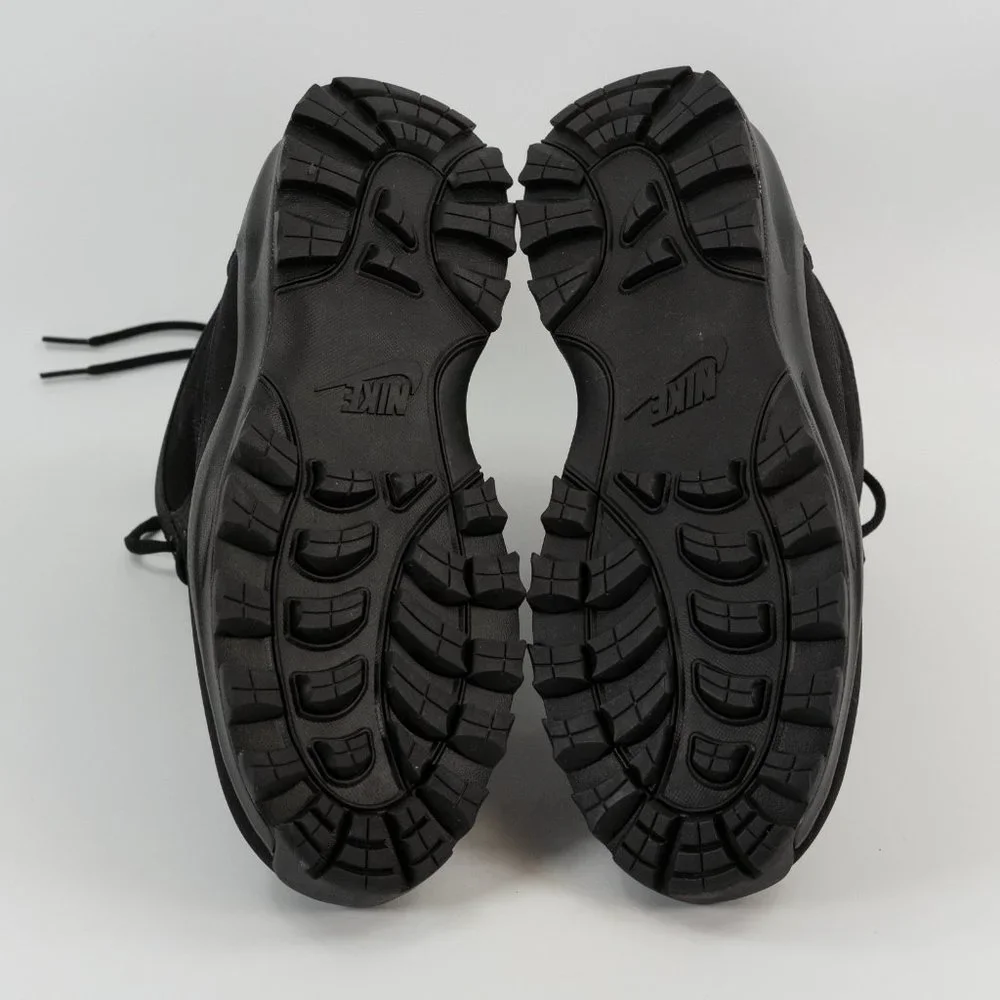 Nike Manoadome 'Triple Black' 844358-003 Water Resistant Boots size 13